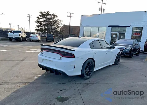 2020 Dodge Charger Scat Pack z USA, uszkodzony, nr VIN 2C3CDXGJXLH120613